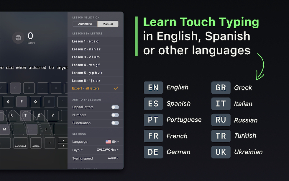 KeyKey Languages
